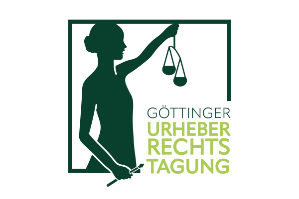 Frauensilhuette mit Waage
