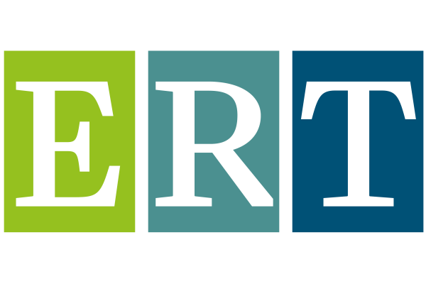 Buchstabenlogo E R T