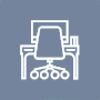 Schreibtisch-Icon