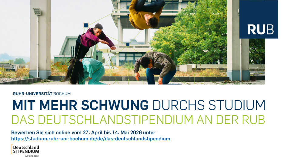 Werbung für das Deutschlandstipendium